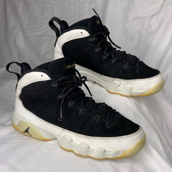 Nike air Jordan 9 Women’s size 7 Los Angeles Oreo black white retro og wmns - Picture 1 of 13